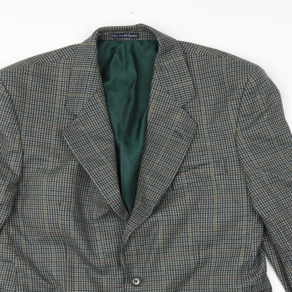 Mens UK Size  Greenwoods Green Jacket