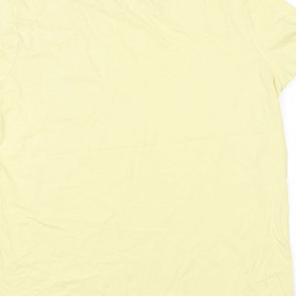 F&F Womens Yellow   Basic T-Shirt Size 10