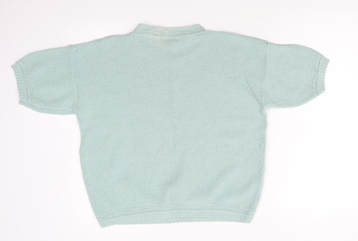 Basic Collections Womens Green   Pullover Jumper Size L