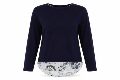 Bonmarché Womens Blue Pullover Jumper Size M - shirt insert