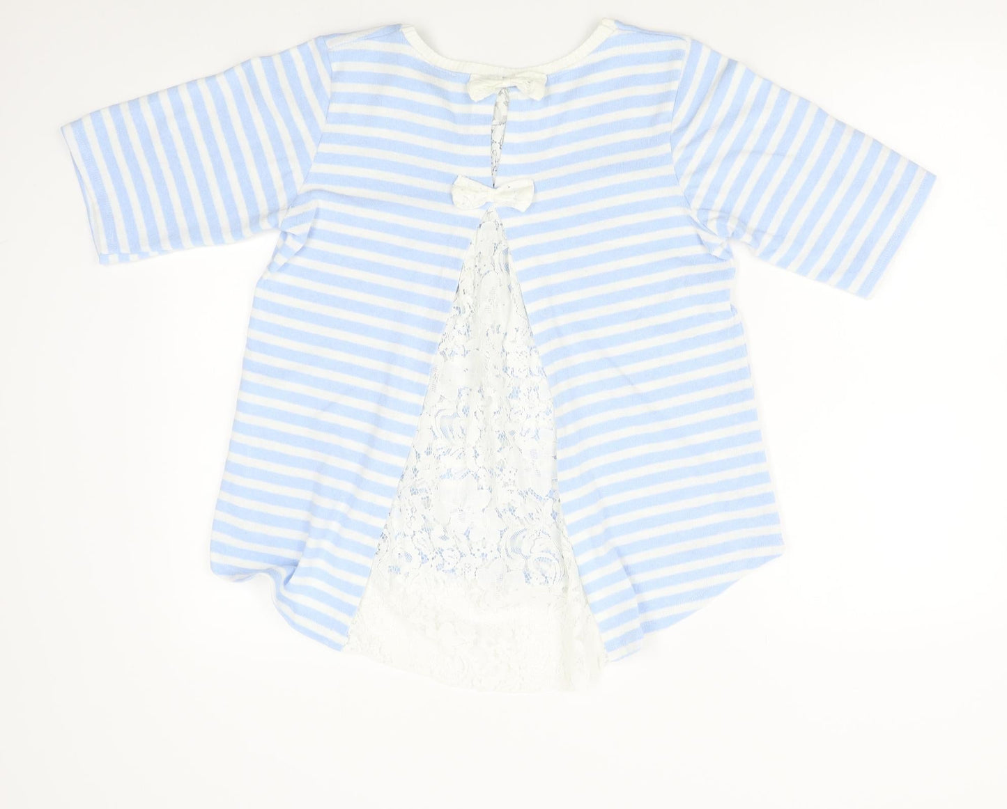 Womens UK Size M Preworn Blue Pullover Jumper