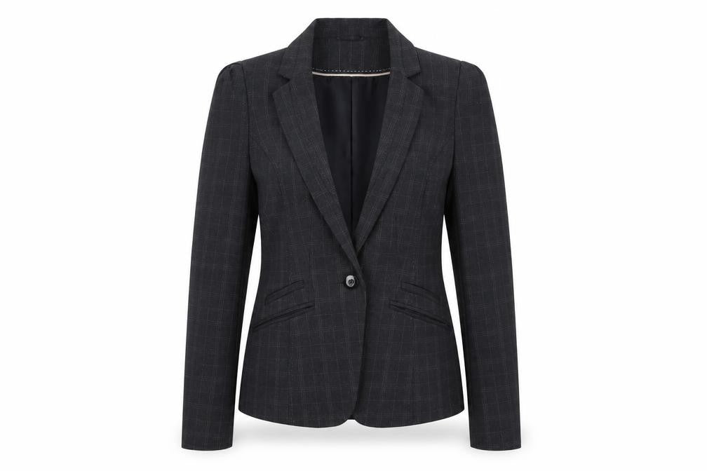 Womens UK Size 10 Atmosphere Regular Grey Blazer