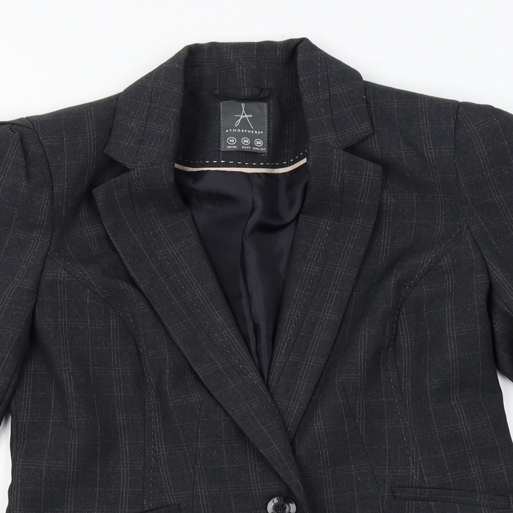 Atmosphere Womens Grey   Jacket Blazer Size 10