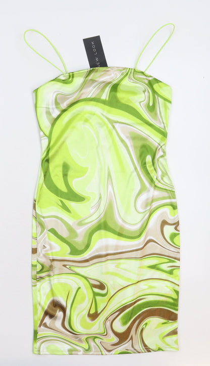 New Look Womens Green   Bodycon  Size 8