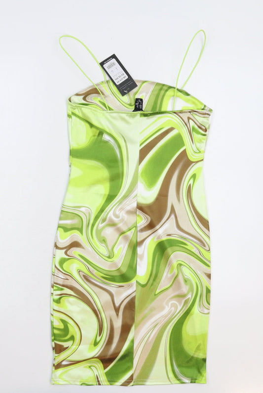 New Look Womens Green   Bodycon  Size 8