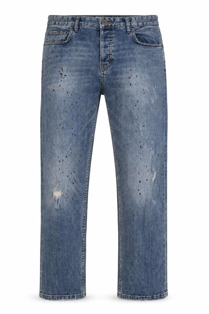 Next Mens Blue  Denim Straight Jeans Size 34 L28 in