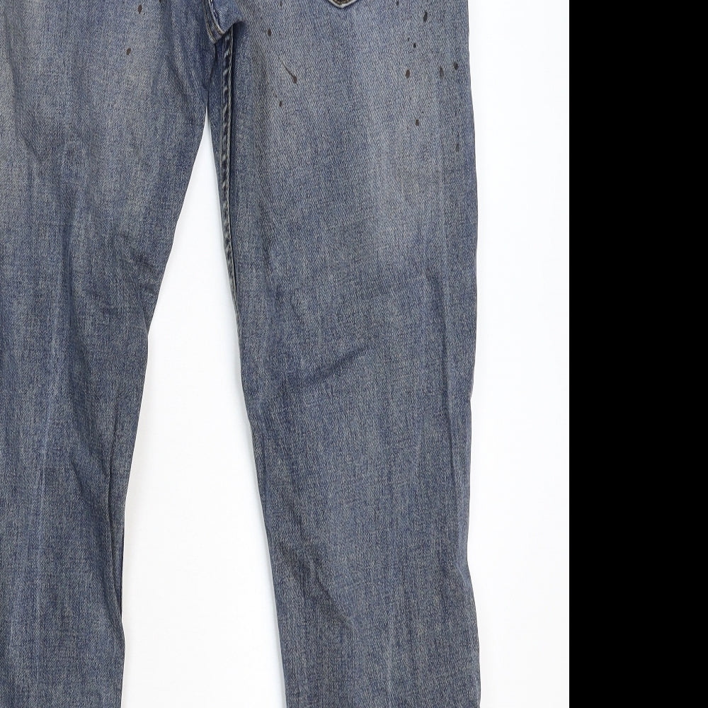 Mens UK Size 34 NEXT Regular Fit Straight Blue Jeans