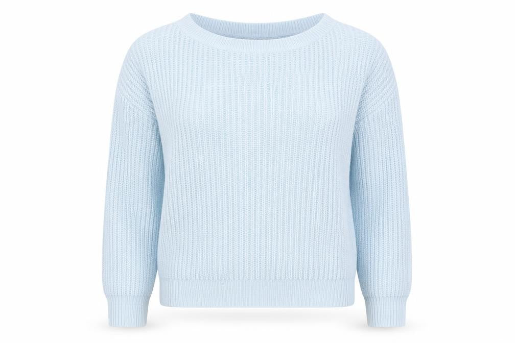 Womens UK Size S SheIn Blue Pullover Jumper