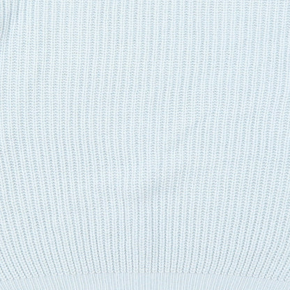 SheIn Womens Blue  Knit Pullover Jumper Size S