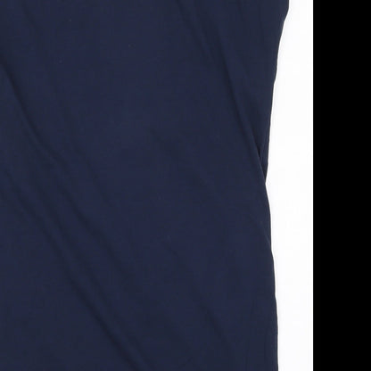 SheIn Womens Blue   Basic Tank Size L  - Boston Champs