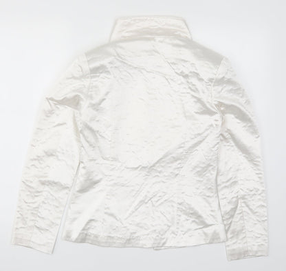 In the Style Womens White   Jacket  Size 6
