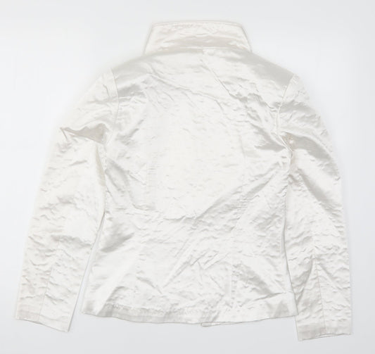 In the Style Womens White   Jacket  Size 6