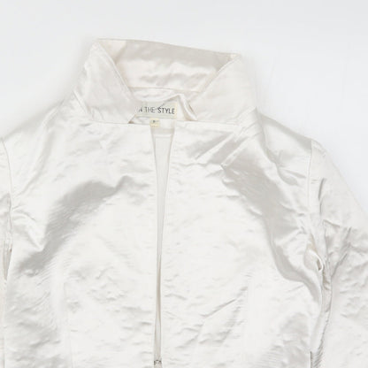 In the Style Womens White   Jacket  Size 6