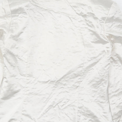 In the Style Womens White   Jacket  Size 6