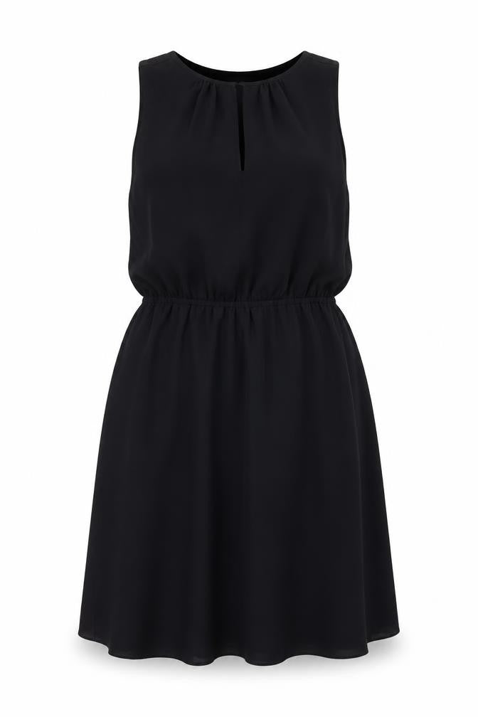 H&M Womens Black   A-Line  Size 8