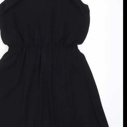 H&M Womens Black   A-Line  Size 8