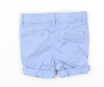 Denim Co Boys Blue   Cropped Trousers Size 3-6 Months