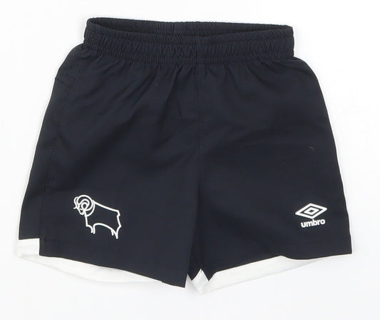 Umbro Boys Black   Cropped Trousers Size 3-6 Months