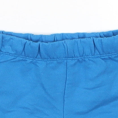 F&F Boys Blue   Cropped Trousers Size 3-6 Months