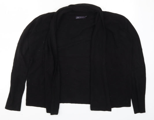 Womens UK Size M Marks and Spencer Black Cardigan Jumper