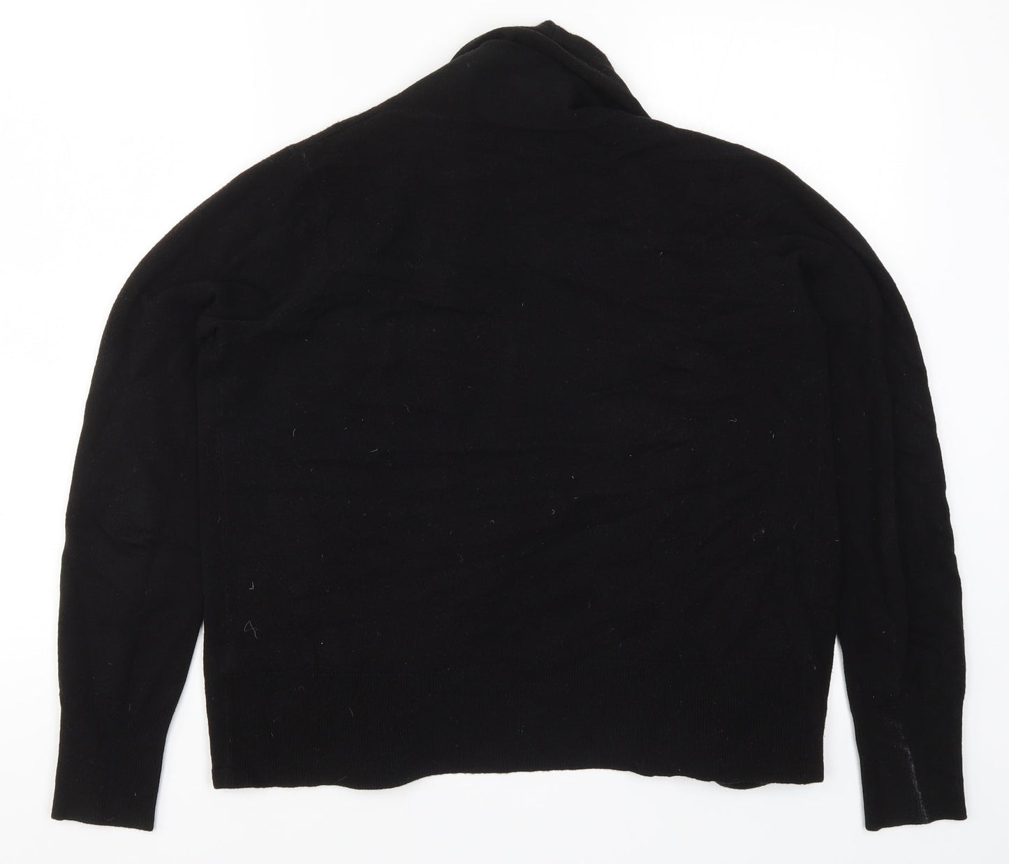 Womens UK Size M Marks and Spencer Black Cardigan Jumper