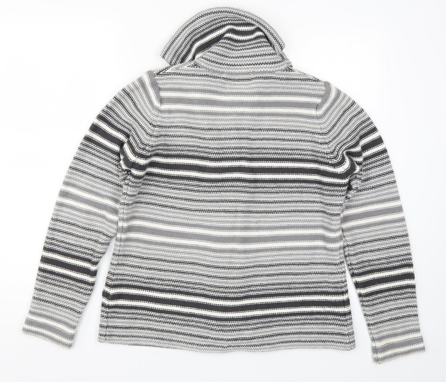Womens UK Size 14 EWM Grey Cardigan Jumper