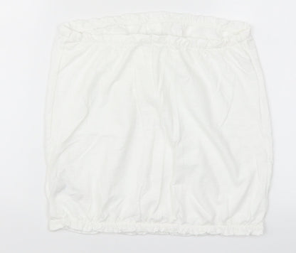 NEXT Womens White   Mini Skirt Size 6