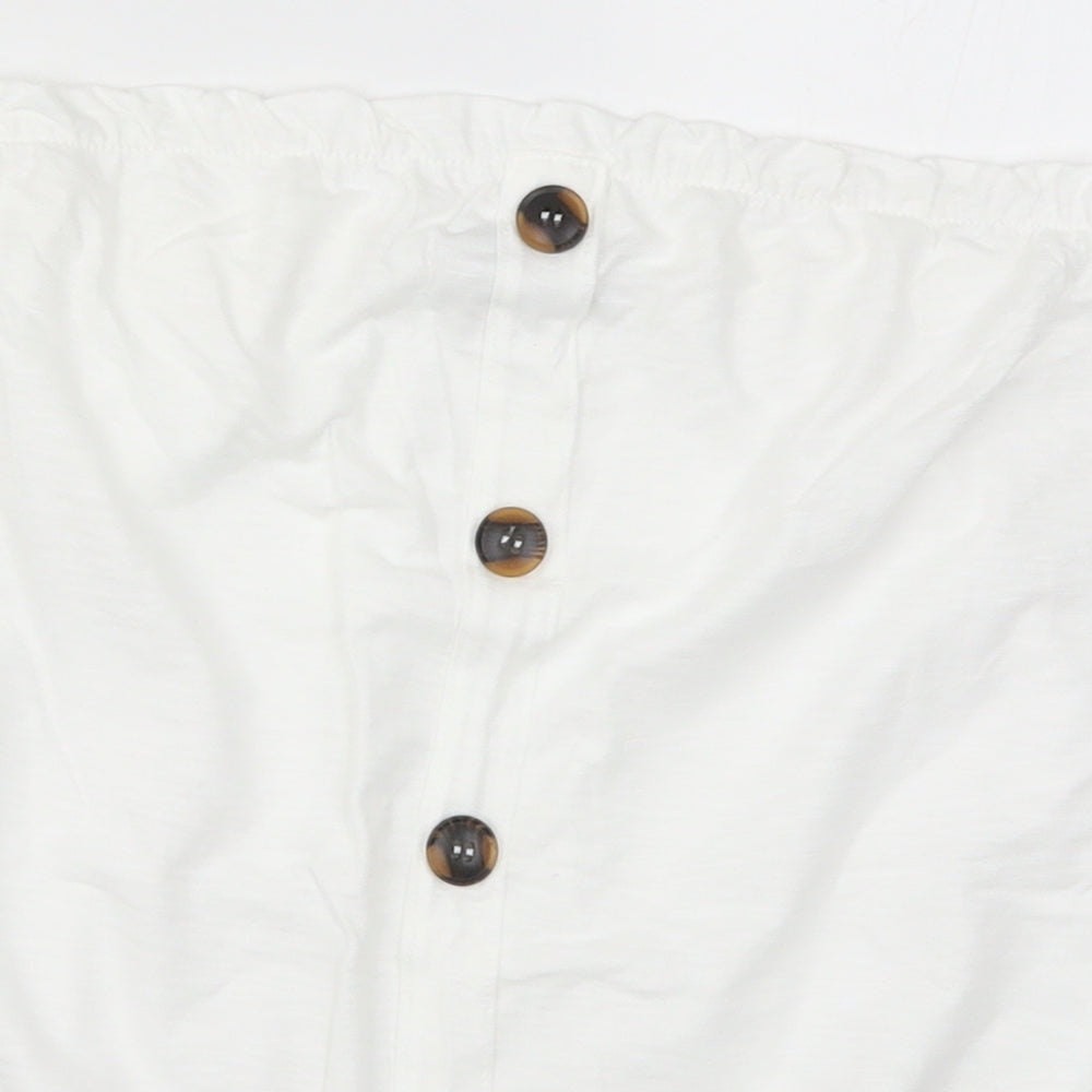 NEXT Womens White   Mini Skirt Size 6