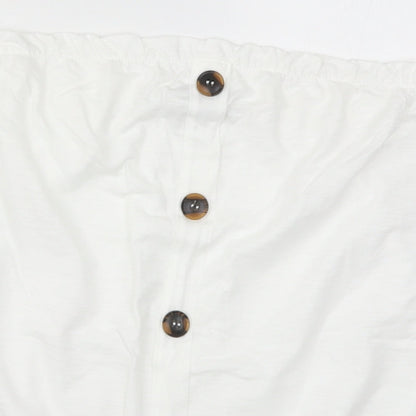 NEXT Womens White   Mini Skirt Size 6