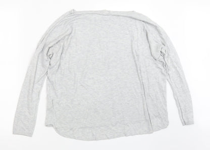 Womens UK Size L H&M Grey Pullover Jumper