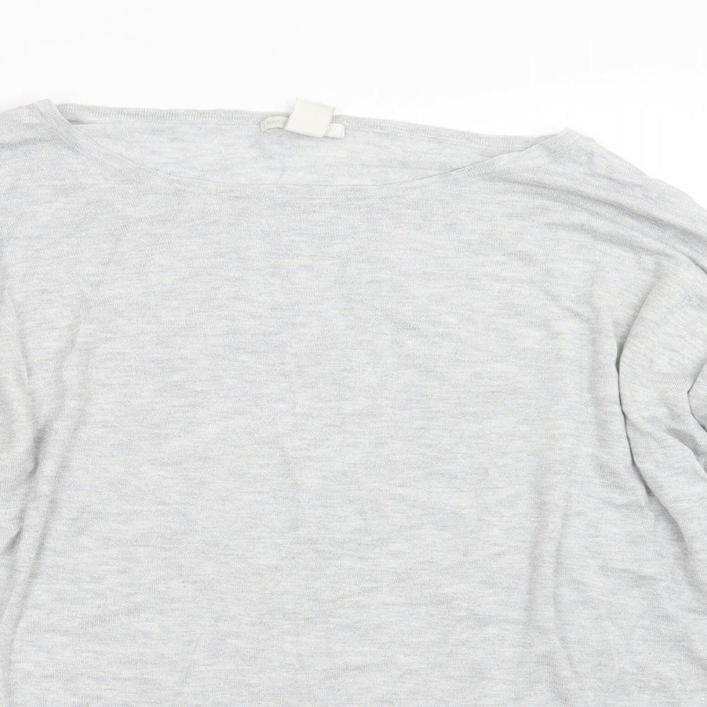 Womens UK Size L H&M Grey Pullover Jumper