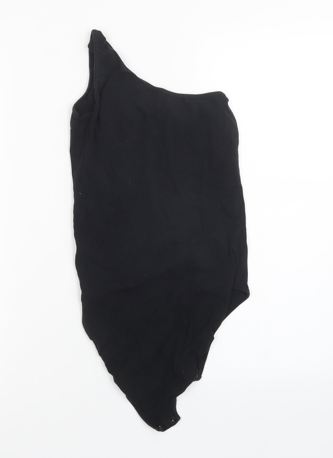 Womens UK Size 8 ASOS One-Piece Black Bodysuit