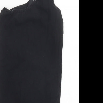 Womens UK Size 8 ASOS One-Piece Black Bodysuit
