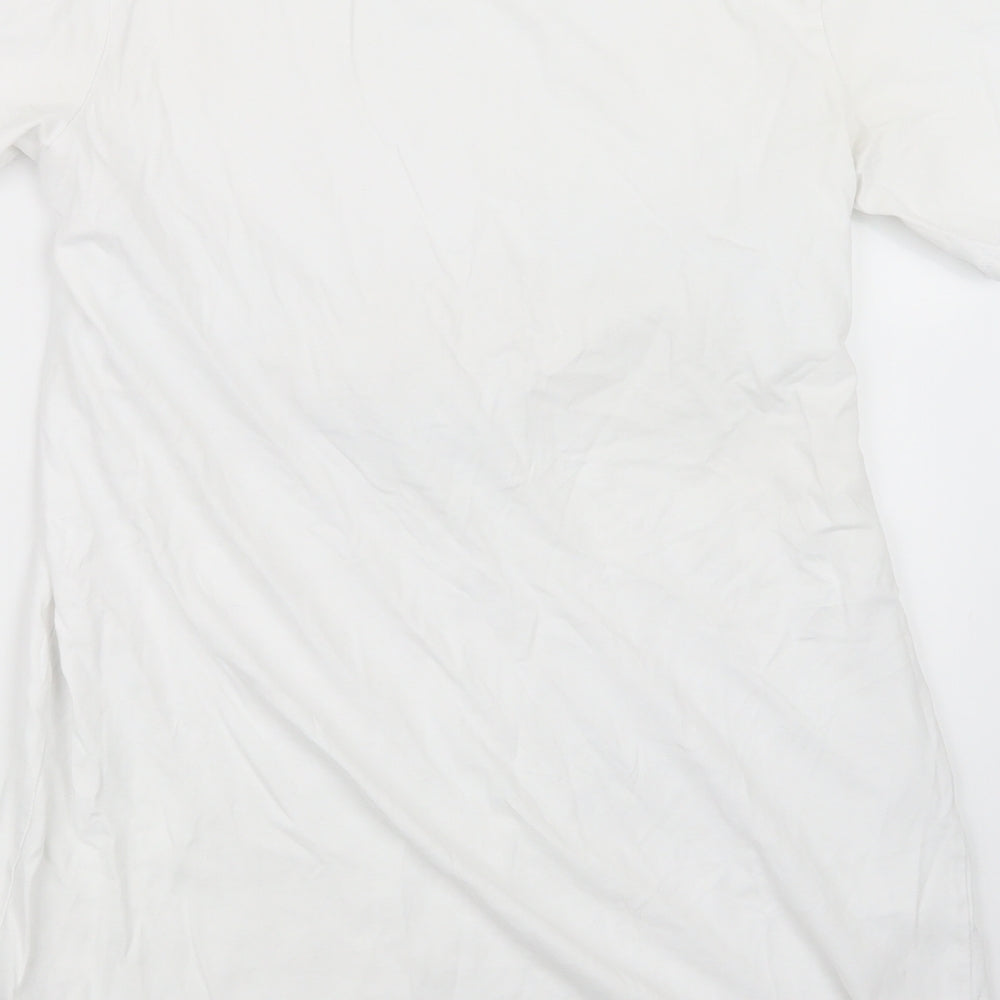 Urban Bliss Womens White   Basic T-Shirt Size 14