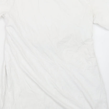 Urban Bliss Womens White   Basic T-Shirt Size 14