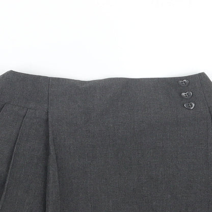 George Girls Grey   A-Line Skirt Size 4-5 Years
