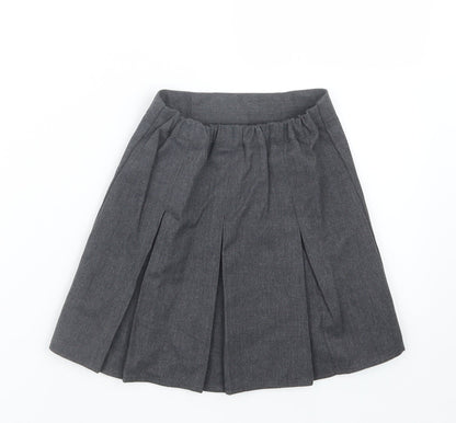 George Girls Grey   A-Line Skirt Size 4-5 Years