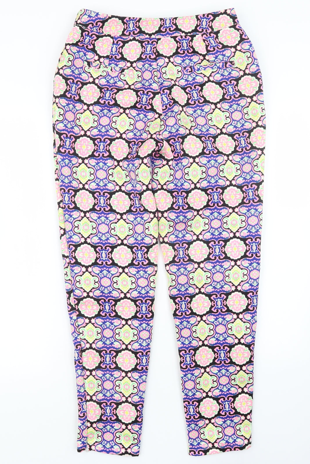 Womens UK Size 10 Missguided Regular Fit  Blue Trousers