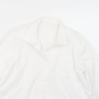 George Boys White   Basic Button-Up Size 13-14 Years
