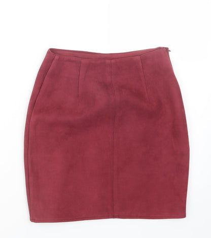 Missguided Womens Pink   Straight & Pencil Skirt Size 6