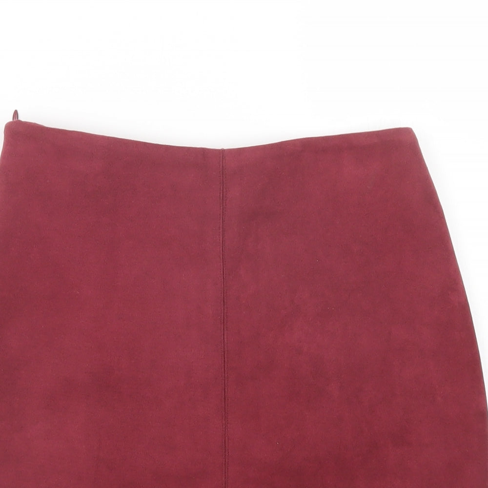 Missguided Womens Pink   Straight & Pencil Skirt Size 6