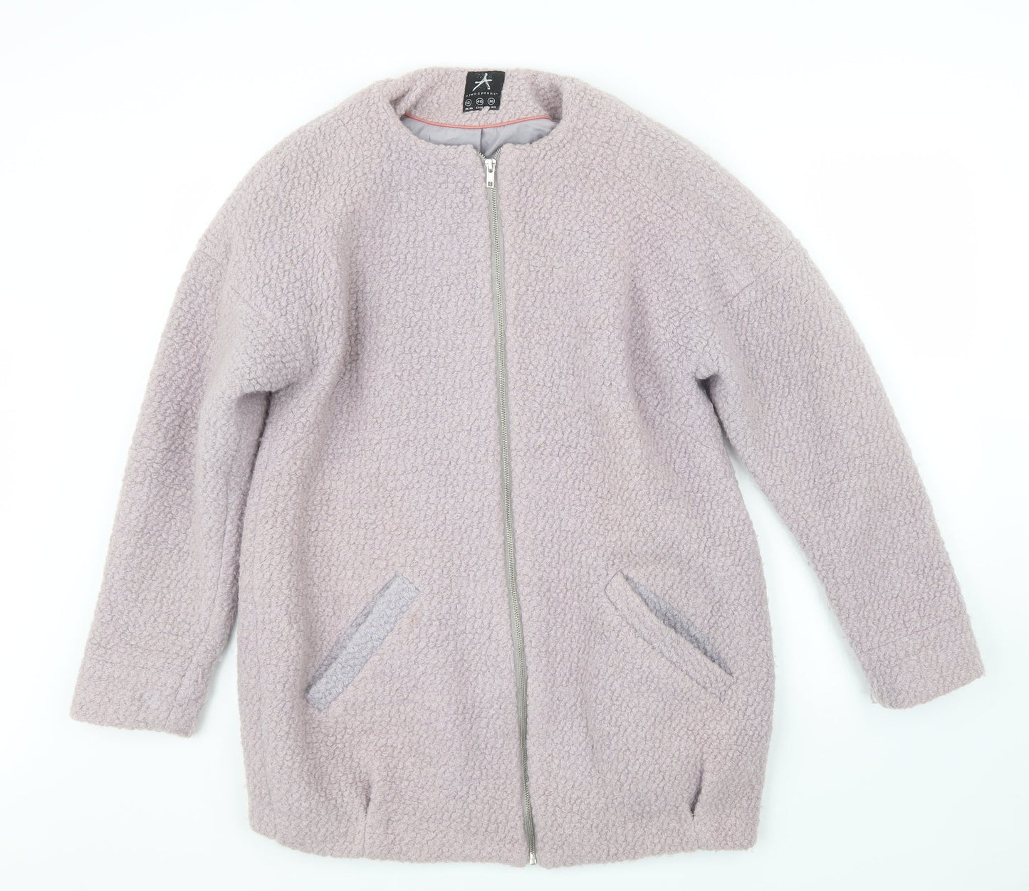 Atmosphere Womens Purple   Pea Coat Coat Size 12