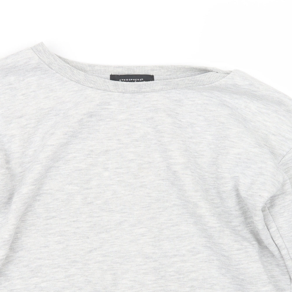 Womens UK Size 6 Atmosphere Grey Pullover Jumper