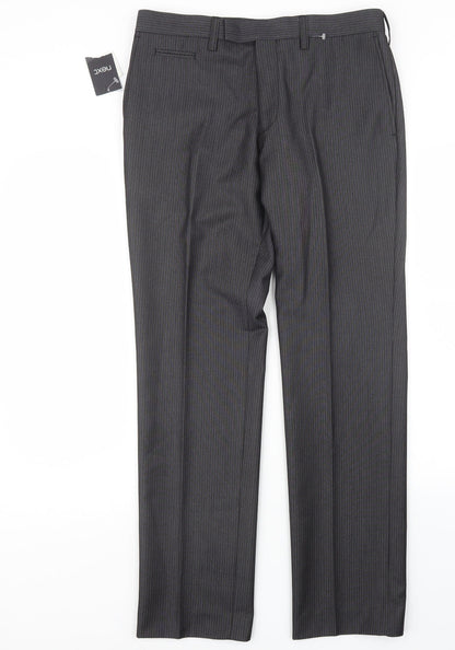 NEXT Mens Grey   Trousers  Size 33 in L31 in