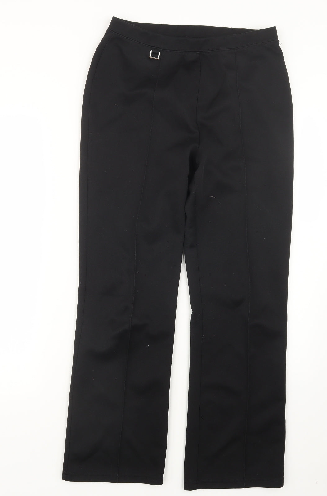 Womens UK Size 12 Wardrobe Regular Fit  Black Trousers