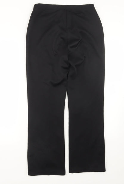 Womens UK Size 12 Wardrobe Regular Fit  Black Trousers