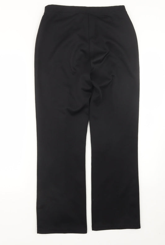 Womens UK Size 12 Wardrobe Regular Fit  Black Trousers