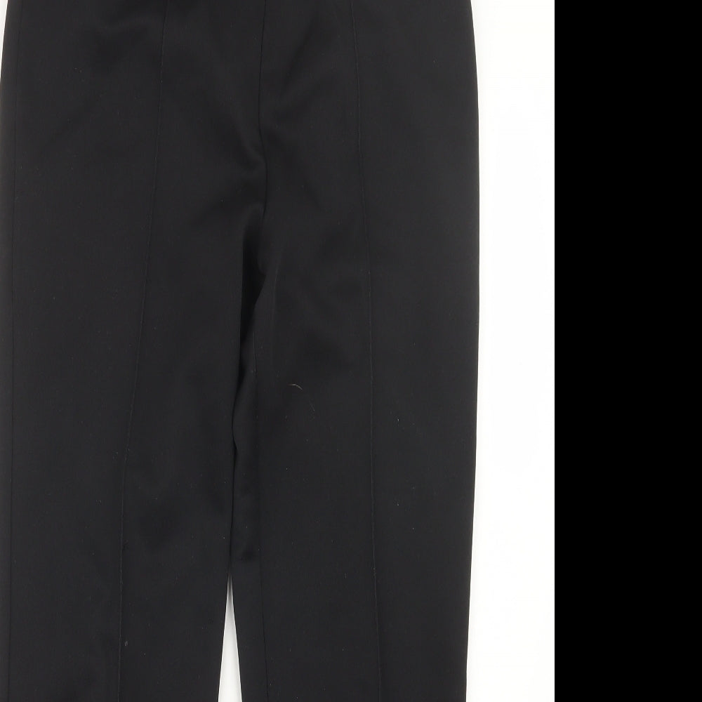 Womens UK Size 12 Wardrobe Regular Fit  Black Trousers