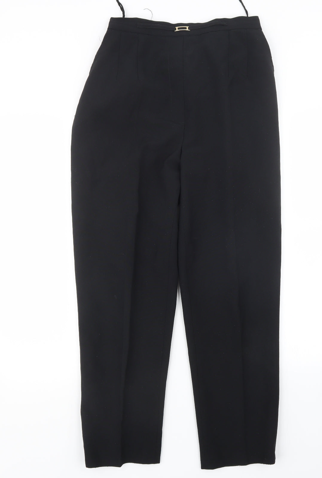 Womens UK Size 12 Sarah Hamilton Regular Fit  Black Trousers