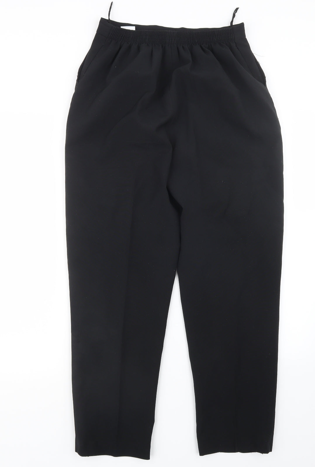 Womens UK Size 12 Sarah Hamilton Regular Fit  Black Trousers